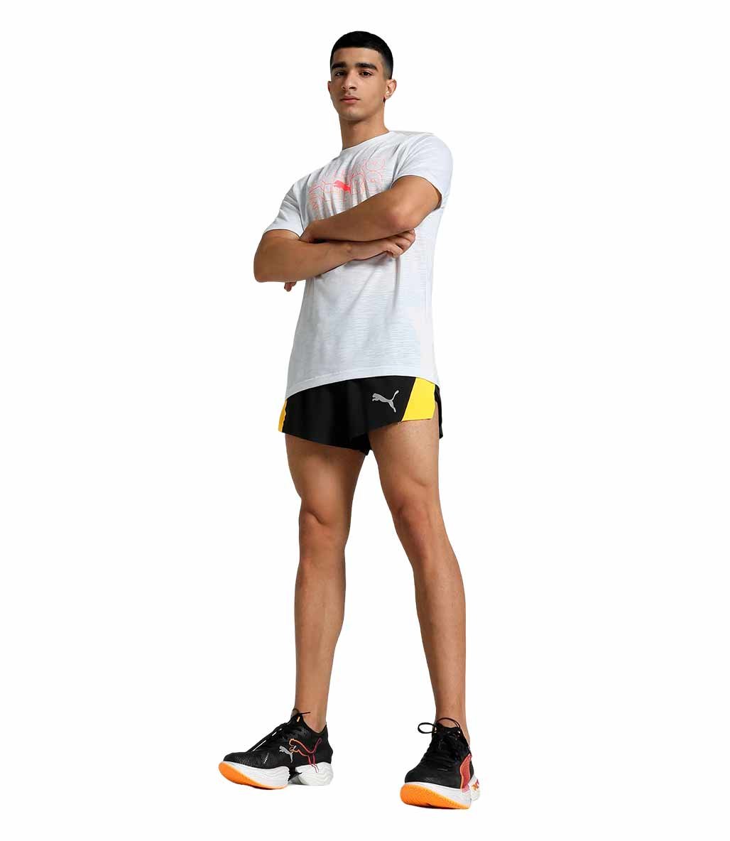 Puma Graphic Nitro Kısa Kollu T-Shirt Beyaz
