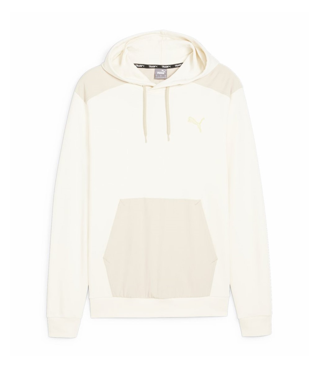 Puma M Concept Training Knit Kapüşonlu Sweatshirt Bej