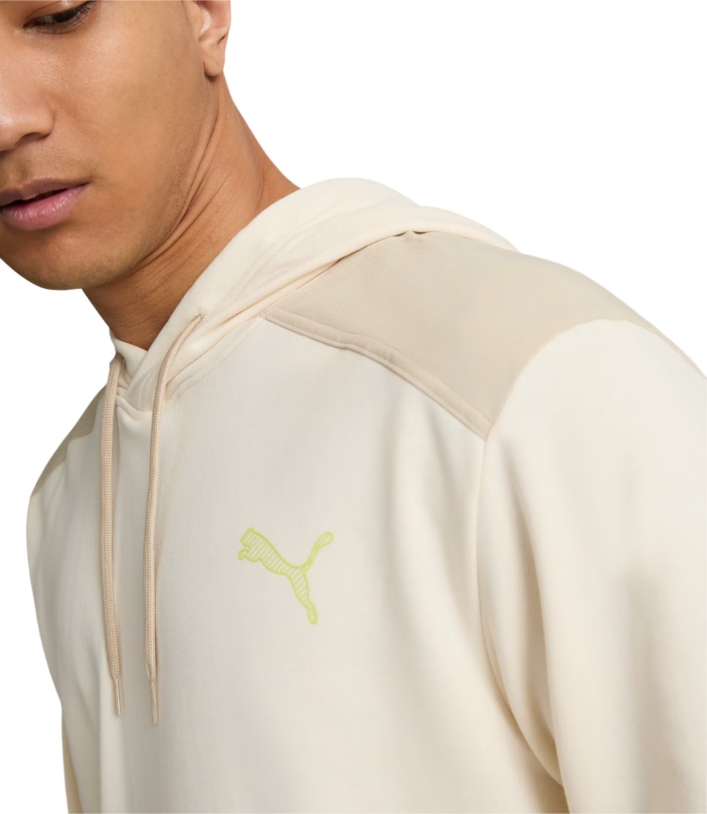 Puma M Concept Training Knit Kapüşonlu Sweatshirt Bej