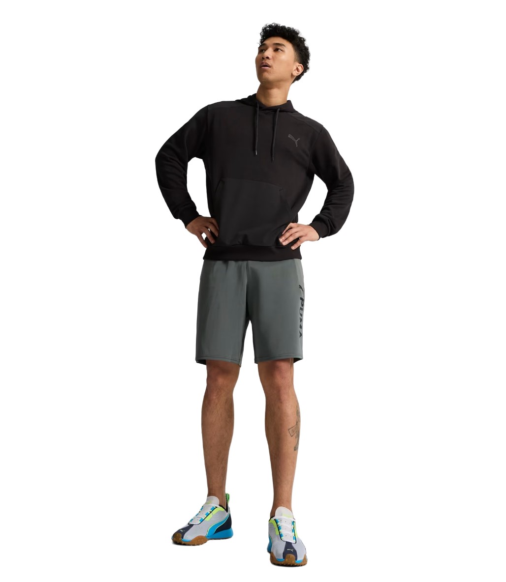 Puma M Concept Training Knit Kapüşonlu Sweatshirt Siyah