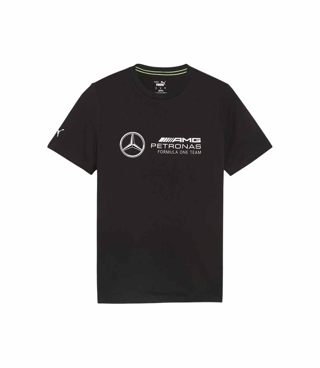 Puma Mercedes AMG Petronas Ess Kısa Kollu T-Shirt Siyah
