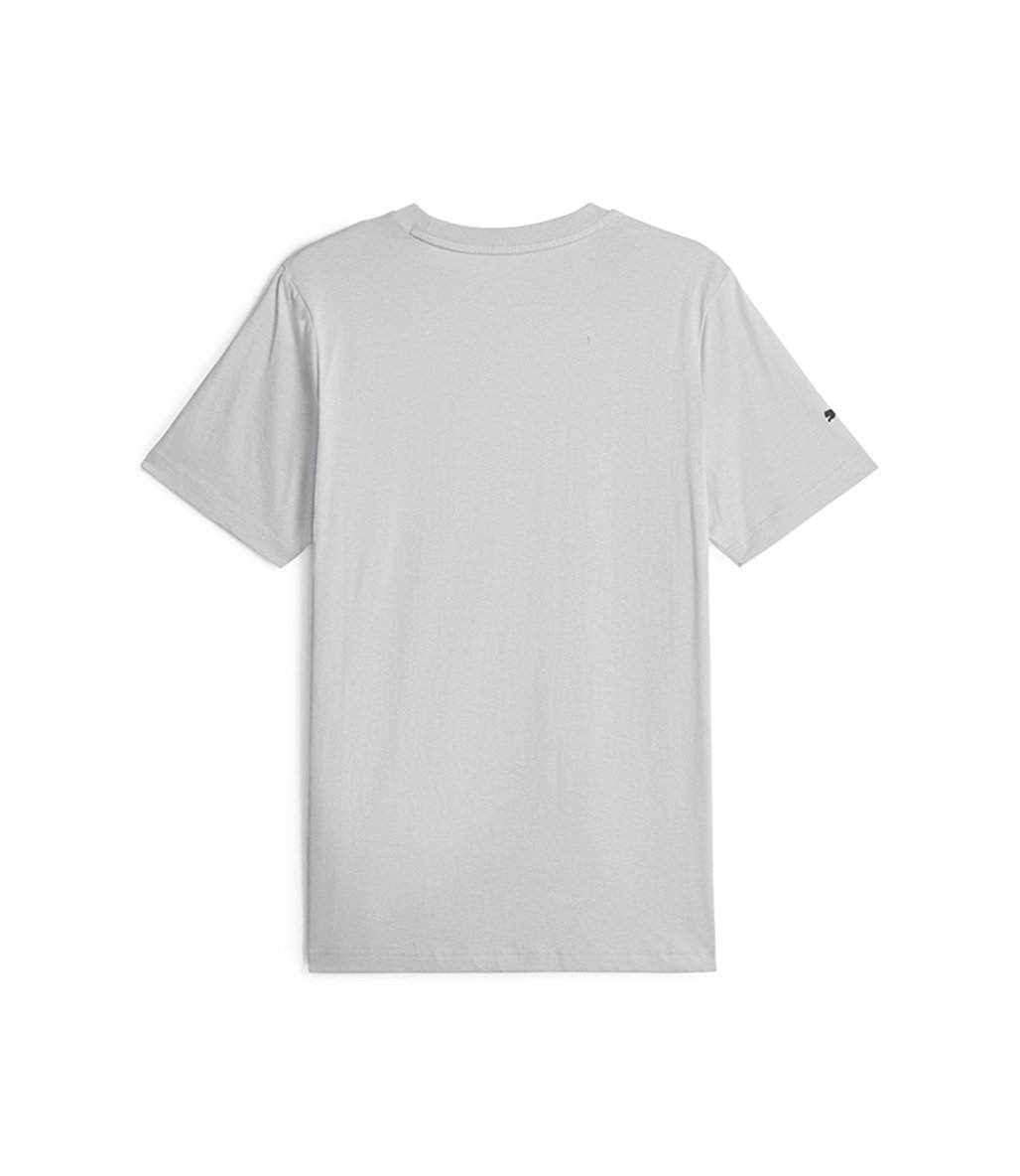 Puma Mercedes AMG Petronas Ess Logo Kısa Kollu T-Shirt Gri
