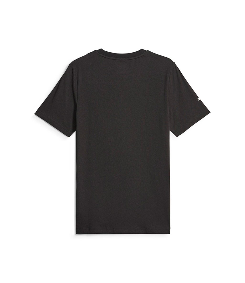 Puma Mercedes AMG Petronas Ess Logo Kısa Kollu T-Shirt Siyah