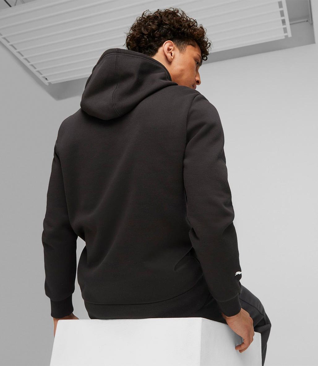 Puma Mercedes AMG Petronas Kapüşonlu Sweatshirt Siyah