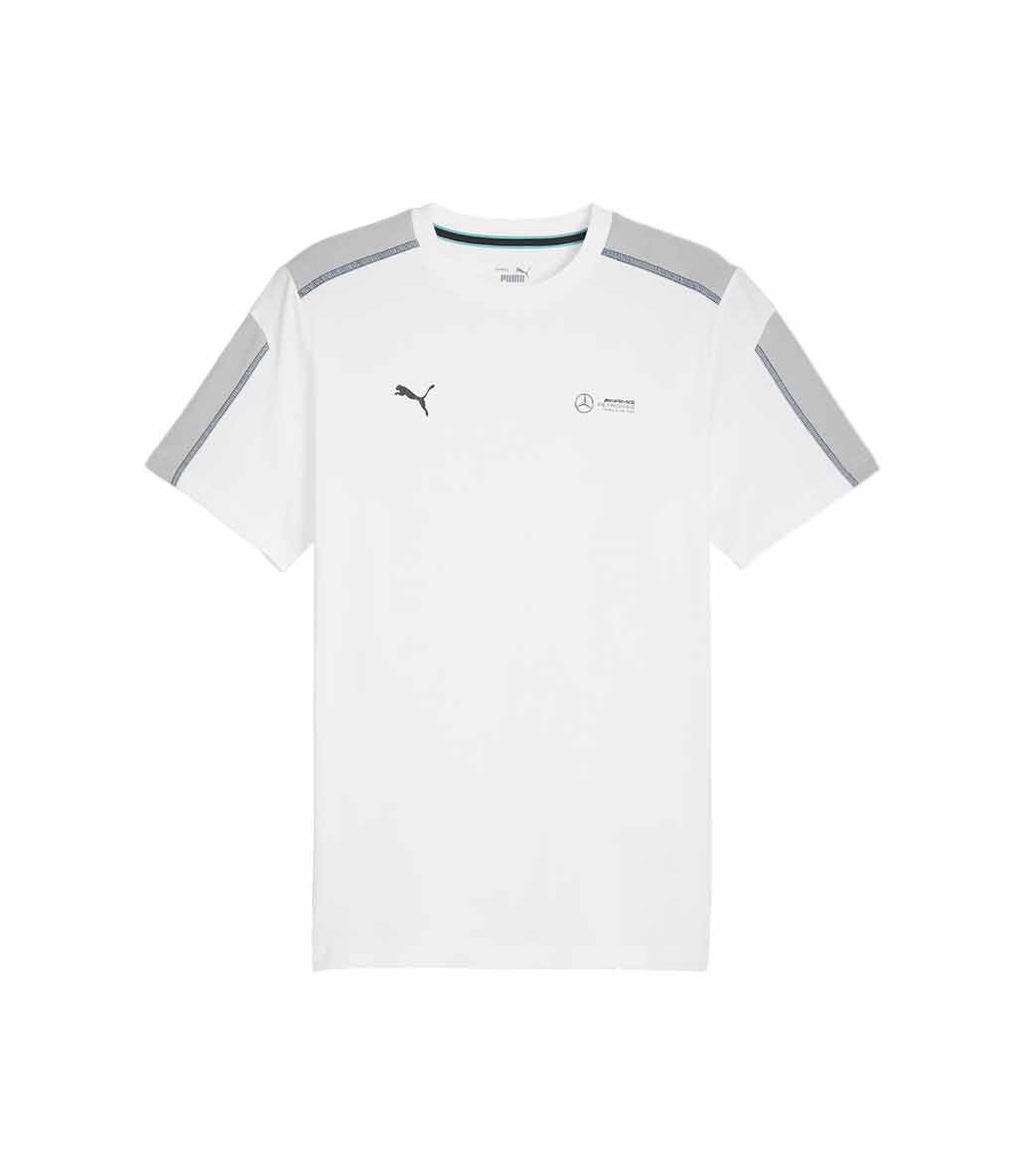 Puma Mercedes AMG Petronas MT7 Kısa Kollu T-Shirt Beyaz