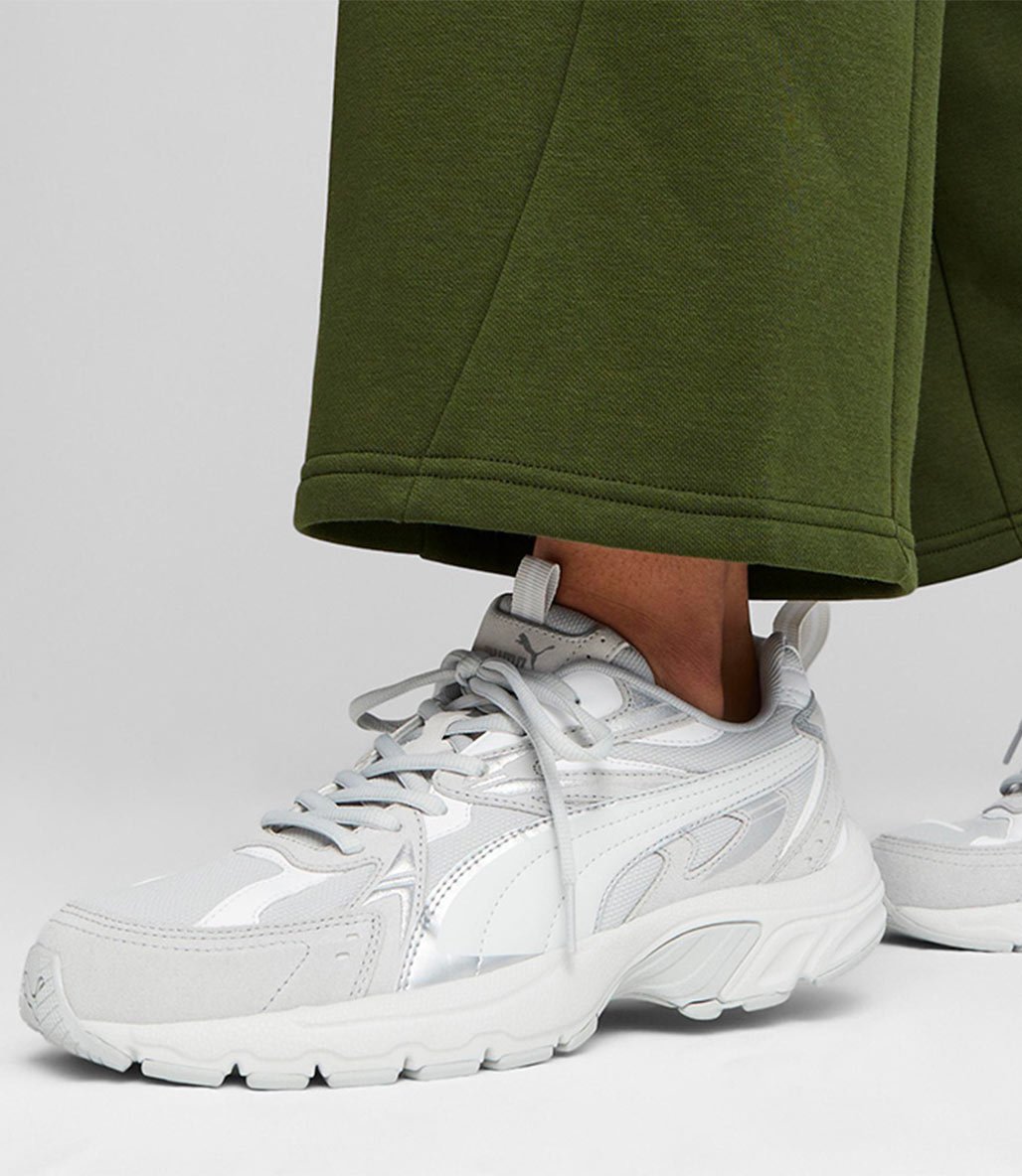 Puma Milenio Tech Suede Unisex Ayakkabı Gri