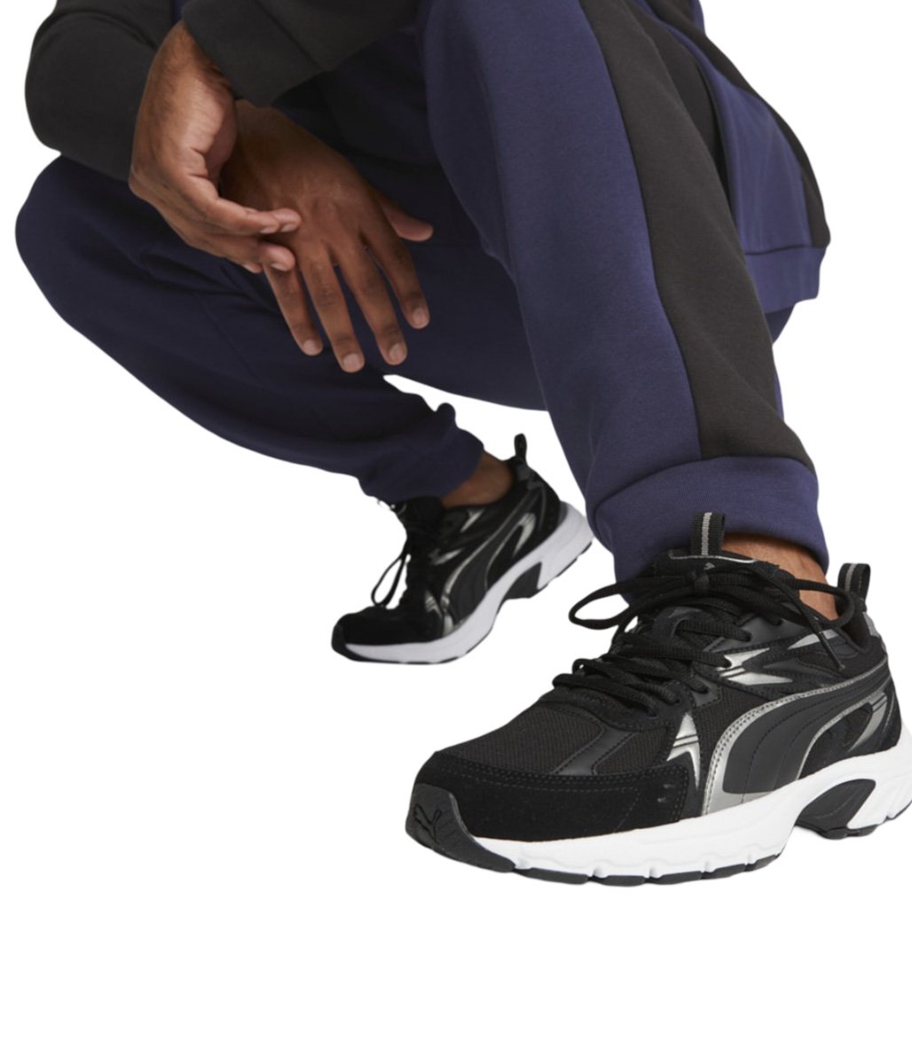 Puma Milenio Tech Suede Unisex Ayakkabı Siyah