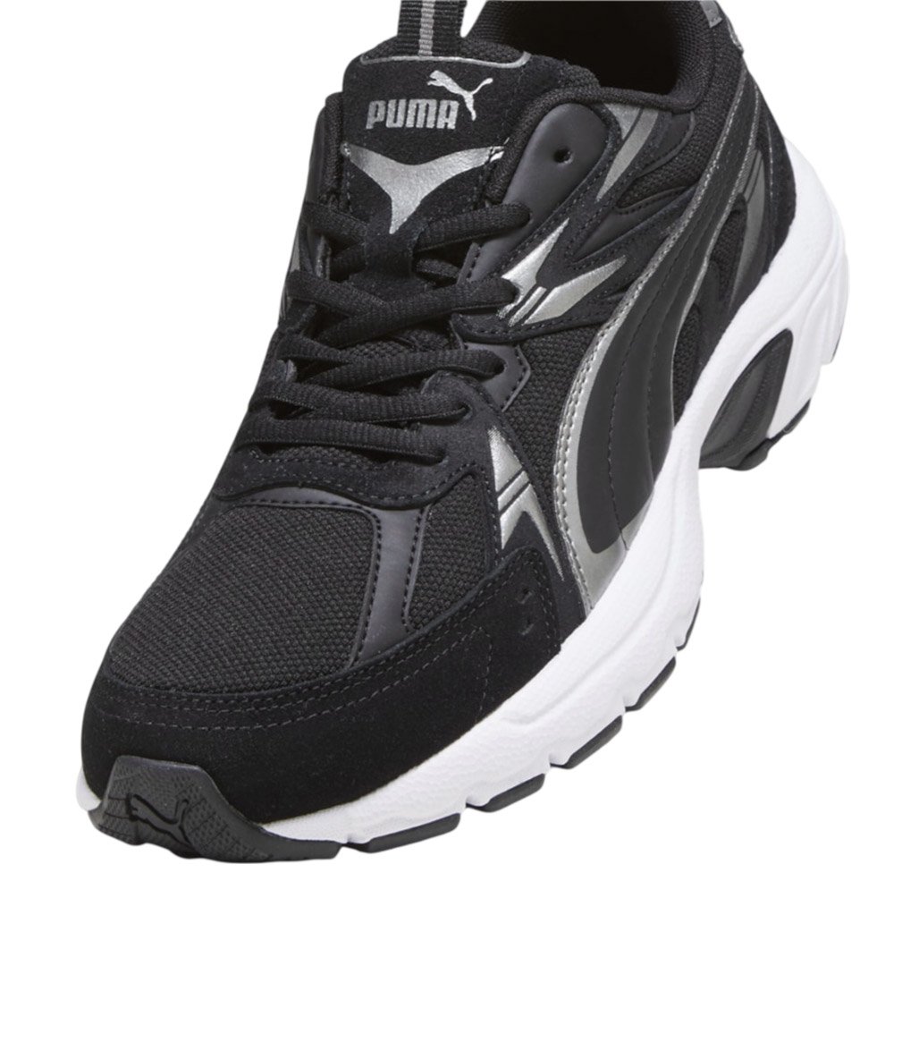 Puma Milenio Tech Suede Unisex Ayakkabı Siyah