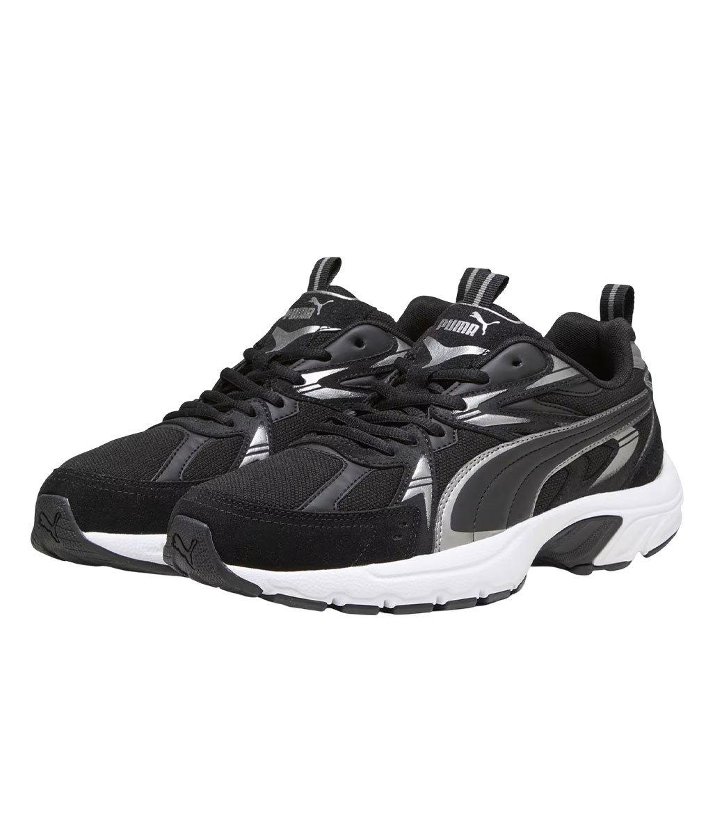 Puma Milenio Tech Suede Unisex Ayakkabı Siyah