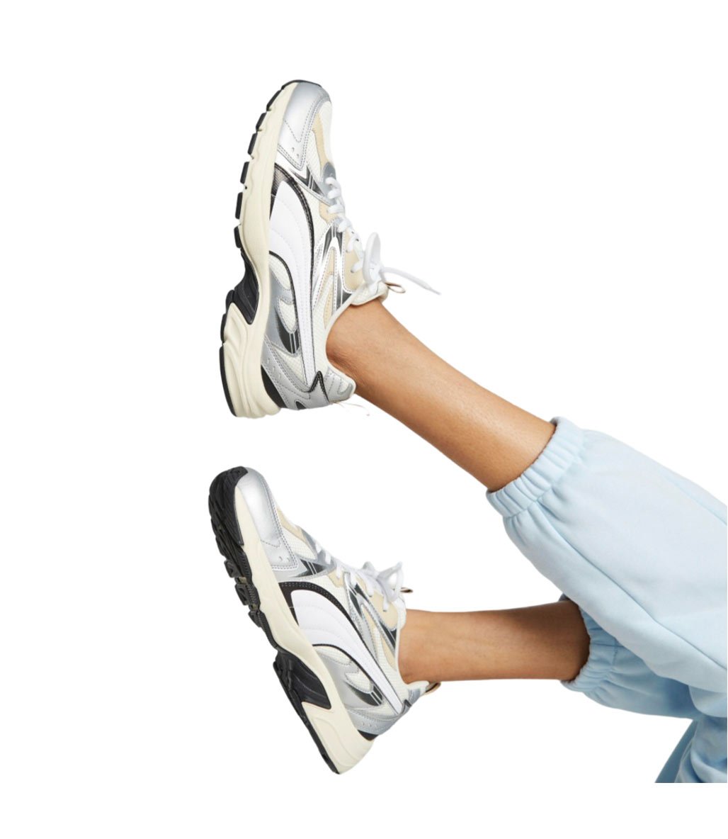 Puma Milenio Tech Unisex Ayakkabı Beyaz Gri