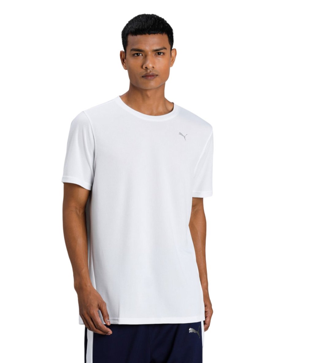 Puma Performance Kısa Kollu T-Shirt Beyaz
