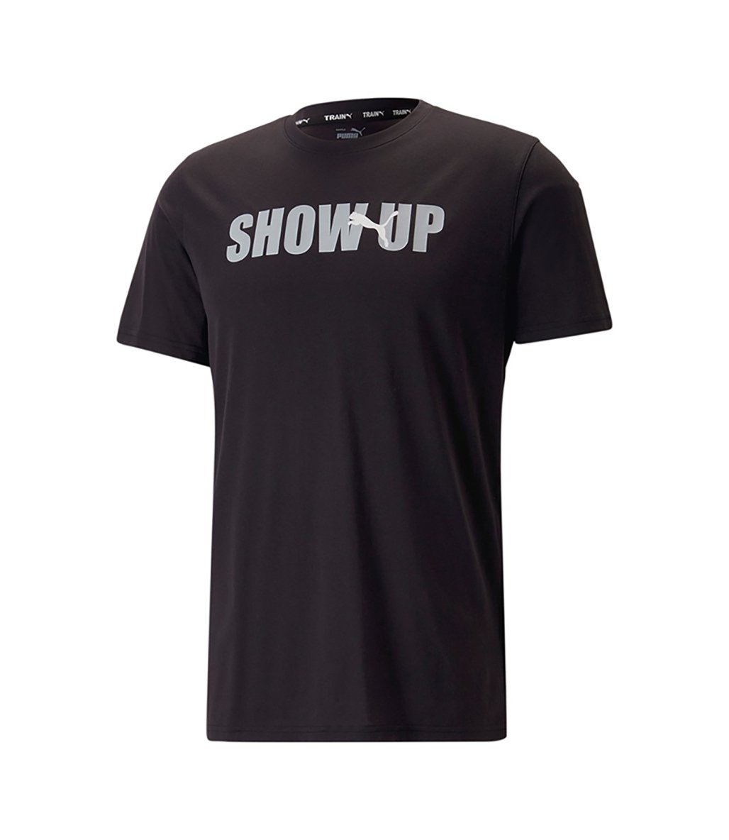 Puma Performance Training Graphic Kısa Kollu T-Shirt Siyah