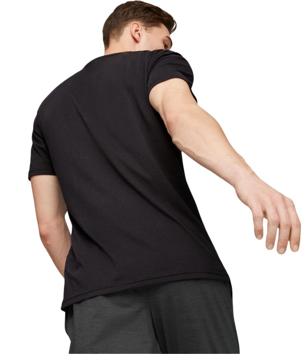 Puma Performance Training Graphic Kısa Kollu T-Shirt Siyah