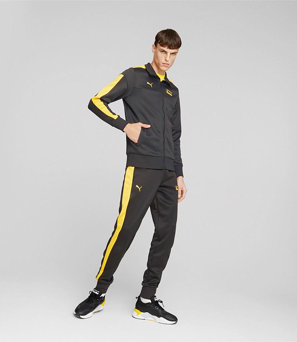 Puma Porsche Legacy MT7 Fermuarlı Sweatshirt Siyah