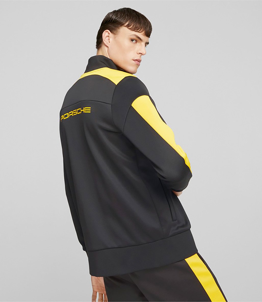 Puma Porsche Legacy MT7 Fermuarlı Sweatshirt Siyah