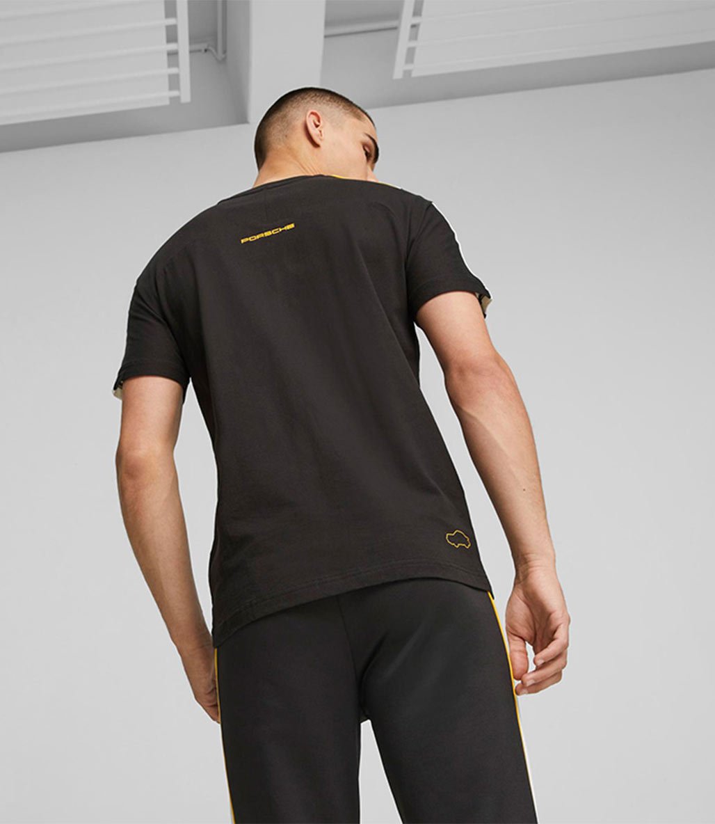Puma Porsche Legacy MT7 Kısa Kollu T-Shirt Siyah