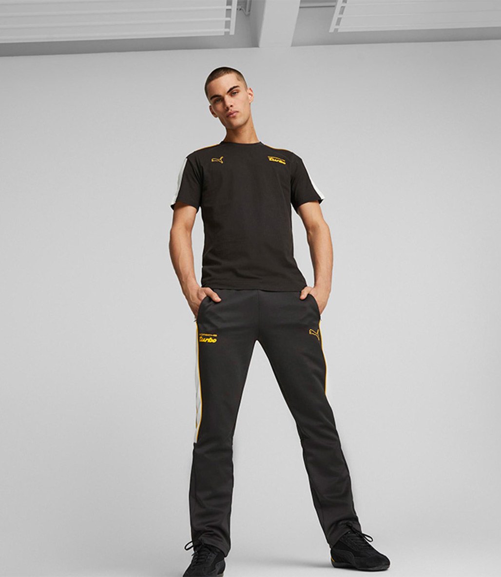 Puma Porsche Legacy MT7 Kısa Kollu T-Shirt Siyah