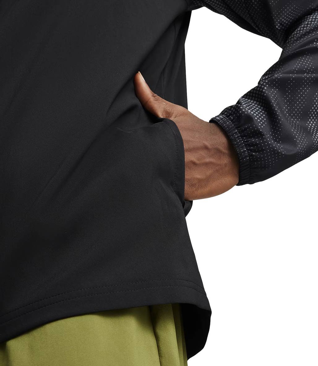 Puma Run Favourite Fermuarlı Kapüşonlu Sweatshirt Siyah