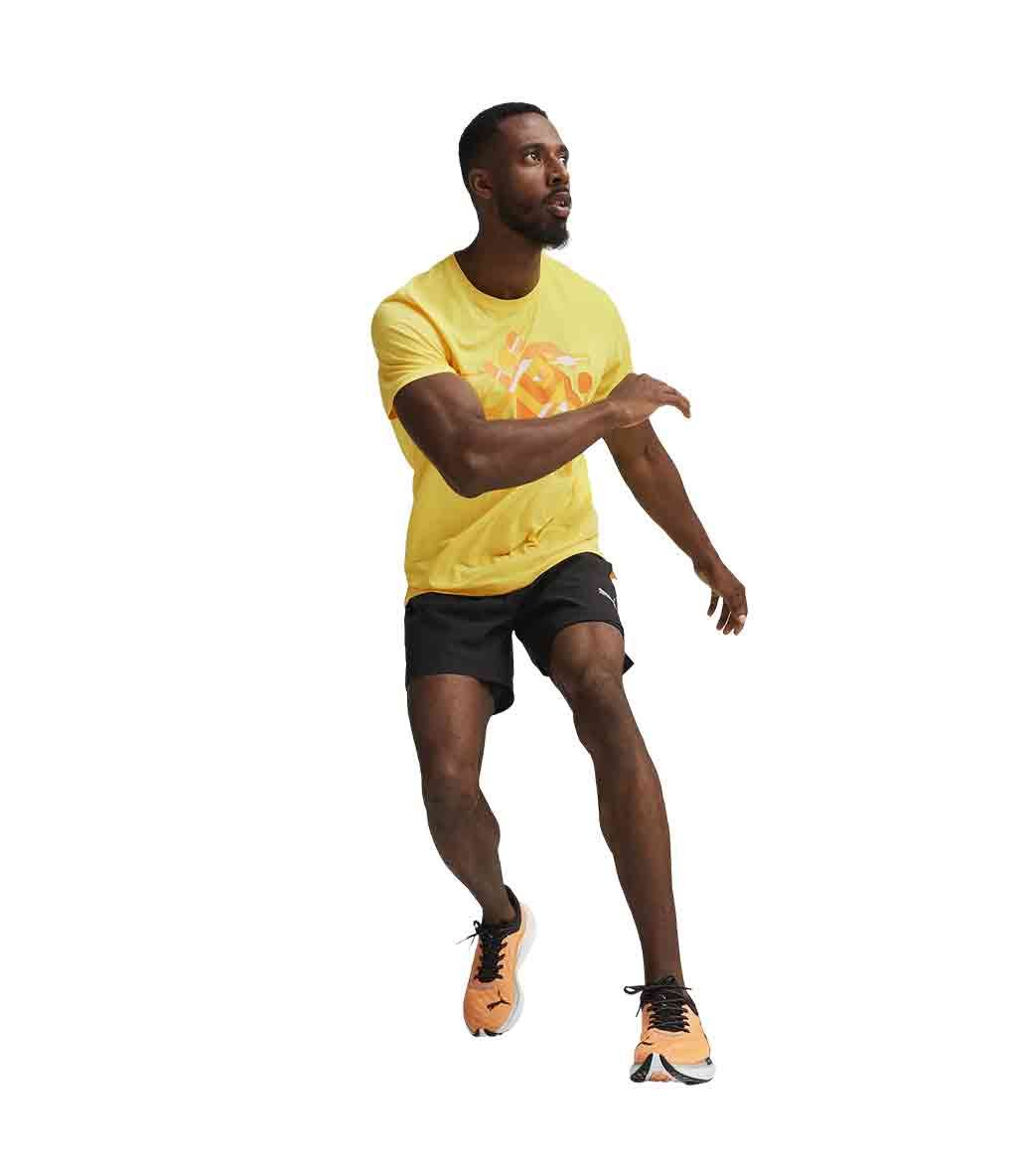 Puma Run Velocity UltraWeave 2 in 1 Şort Siyah