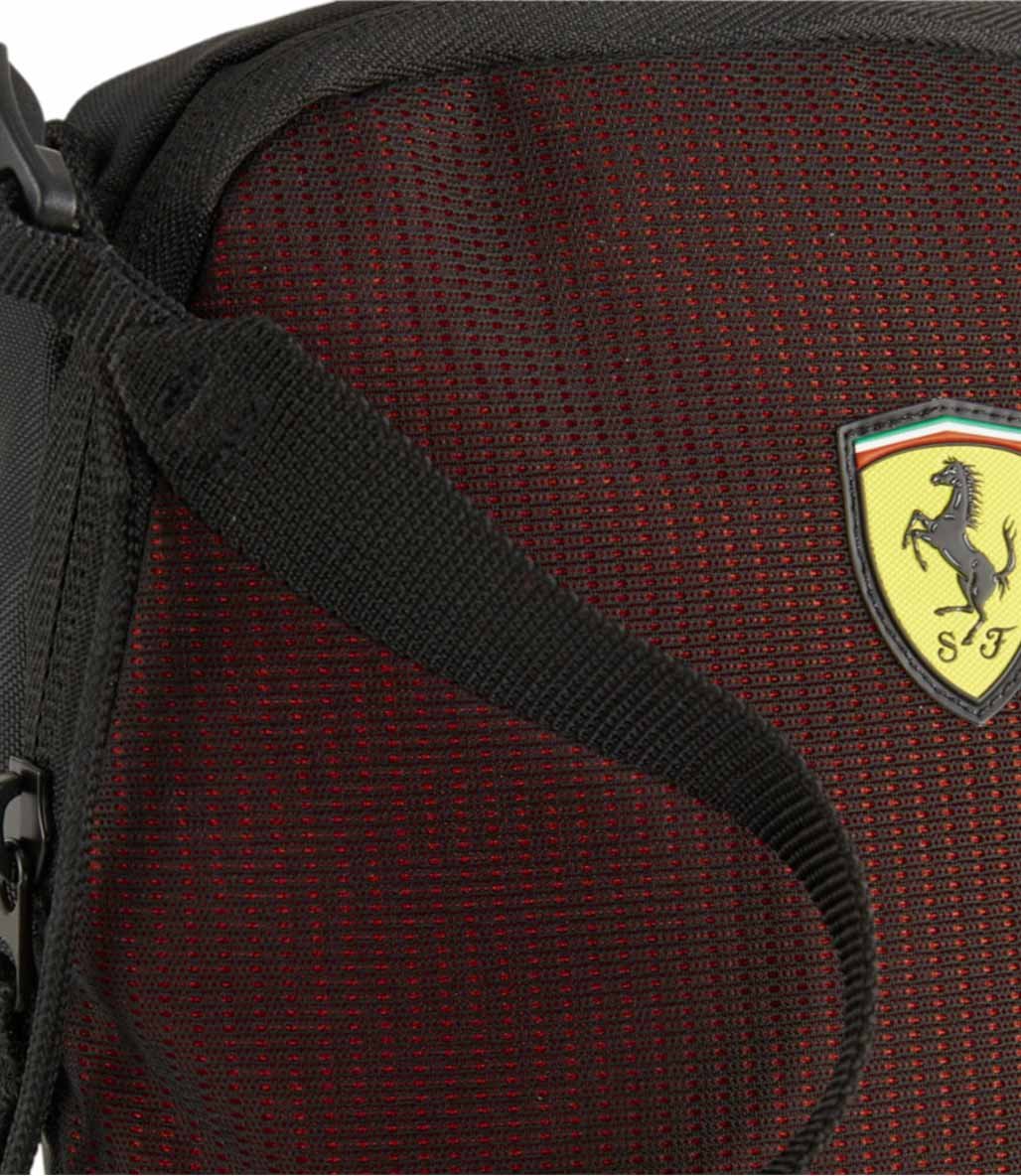 Puma Scuderia Ferrari Race Portable Omuz Çantası Siyah