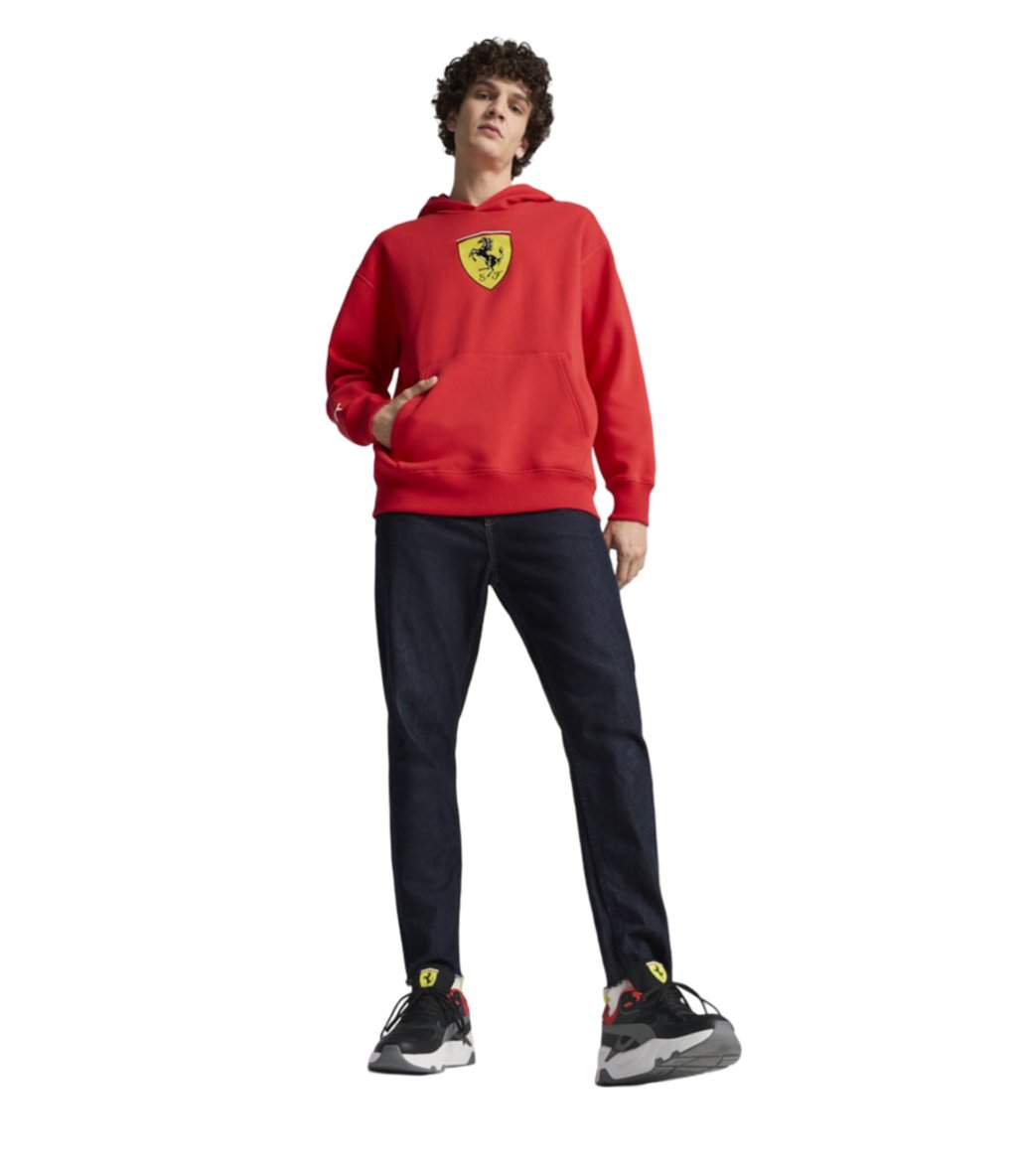 Puma Scuderia Ferrari Trinity Ayakkabı Siyah Kırmızı