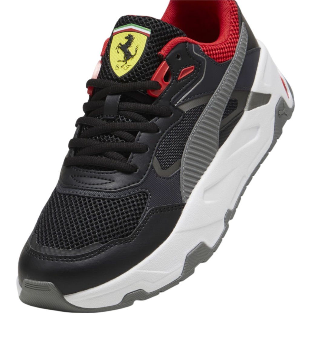 Puma Scuderia Ferrari Trinity Ayakkabı Siyah Kırmızı