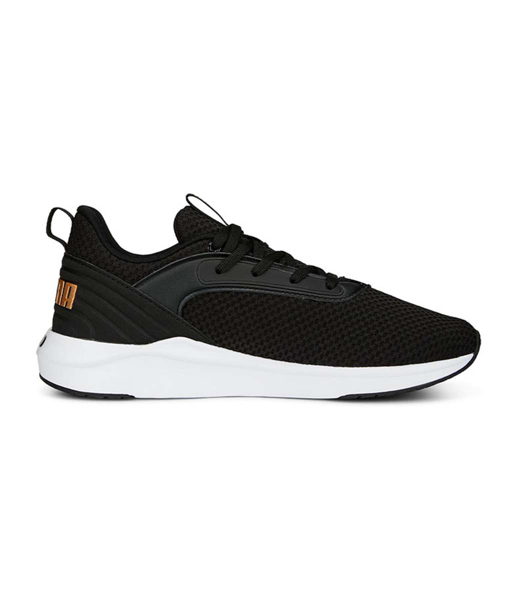 Puma SoftRide Flair Kadın Ayakkabı Siyah Gold