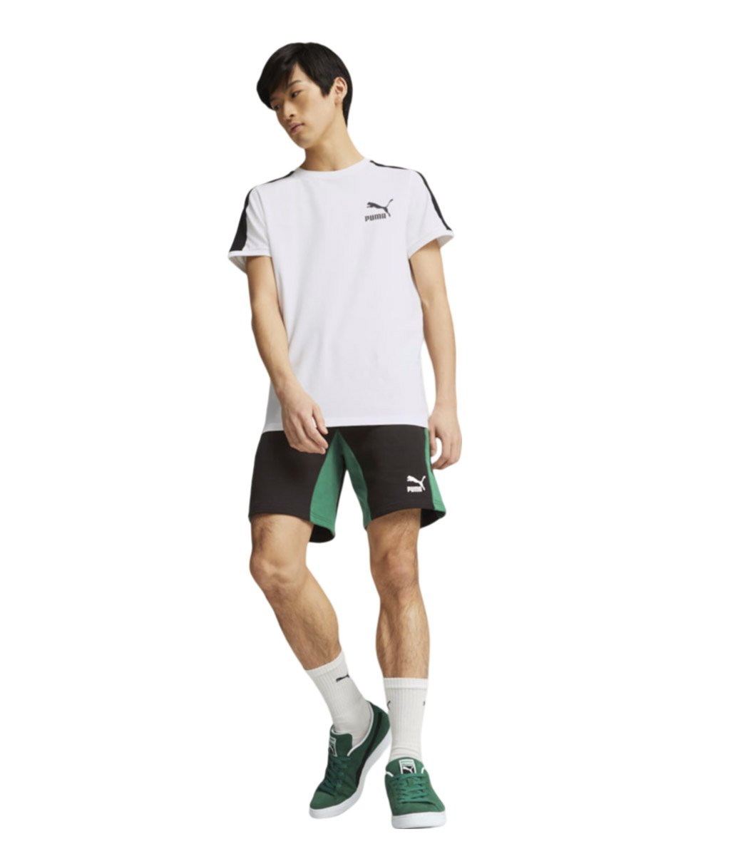 Puma T7 Iconic Kısa Kollu T-Shirt Beyaz