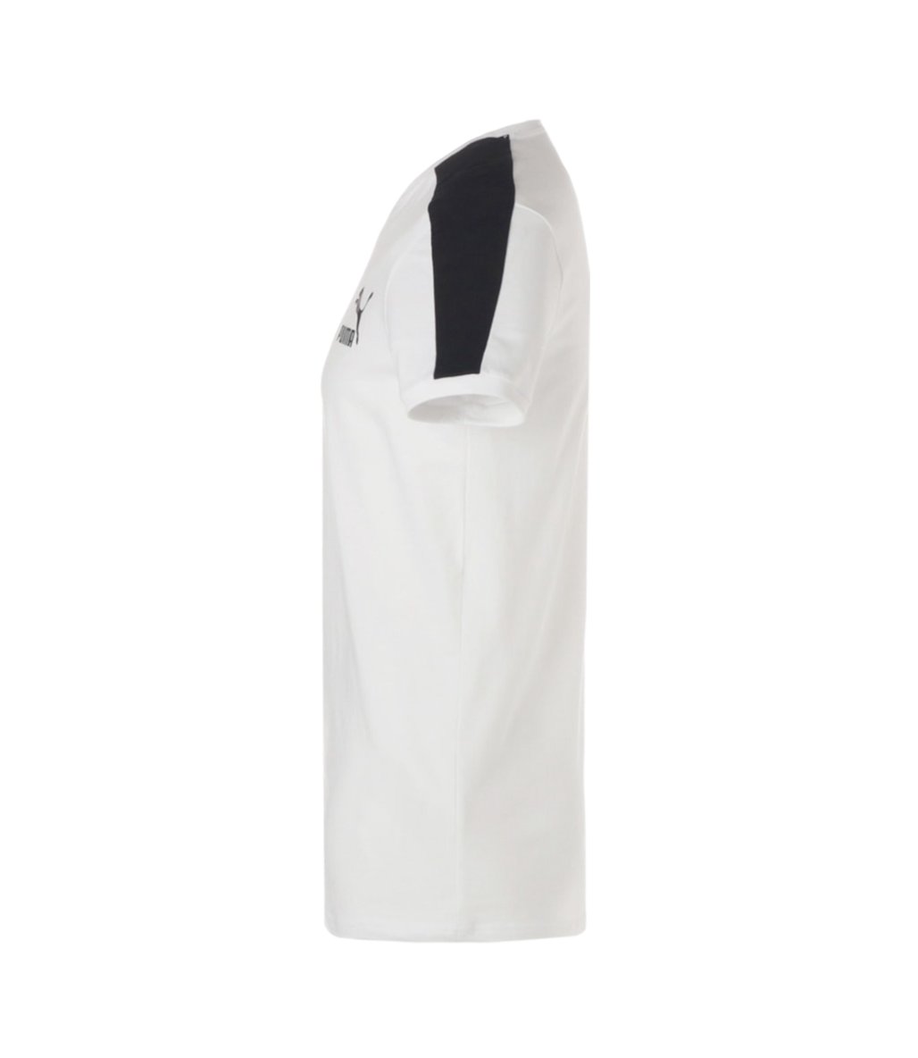 Puma T7 Iconic Kısa Kollu T-Shirt Beyaz
