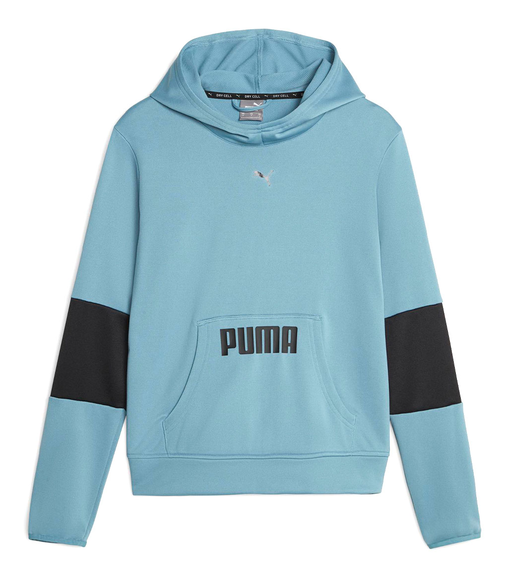 Puma Train All Day Kadın Kapüşonlu Sweatshirt Mavi