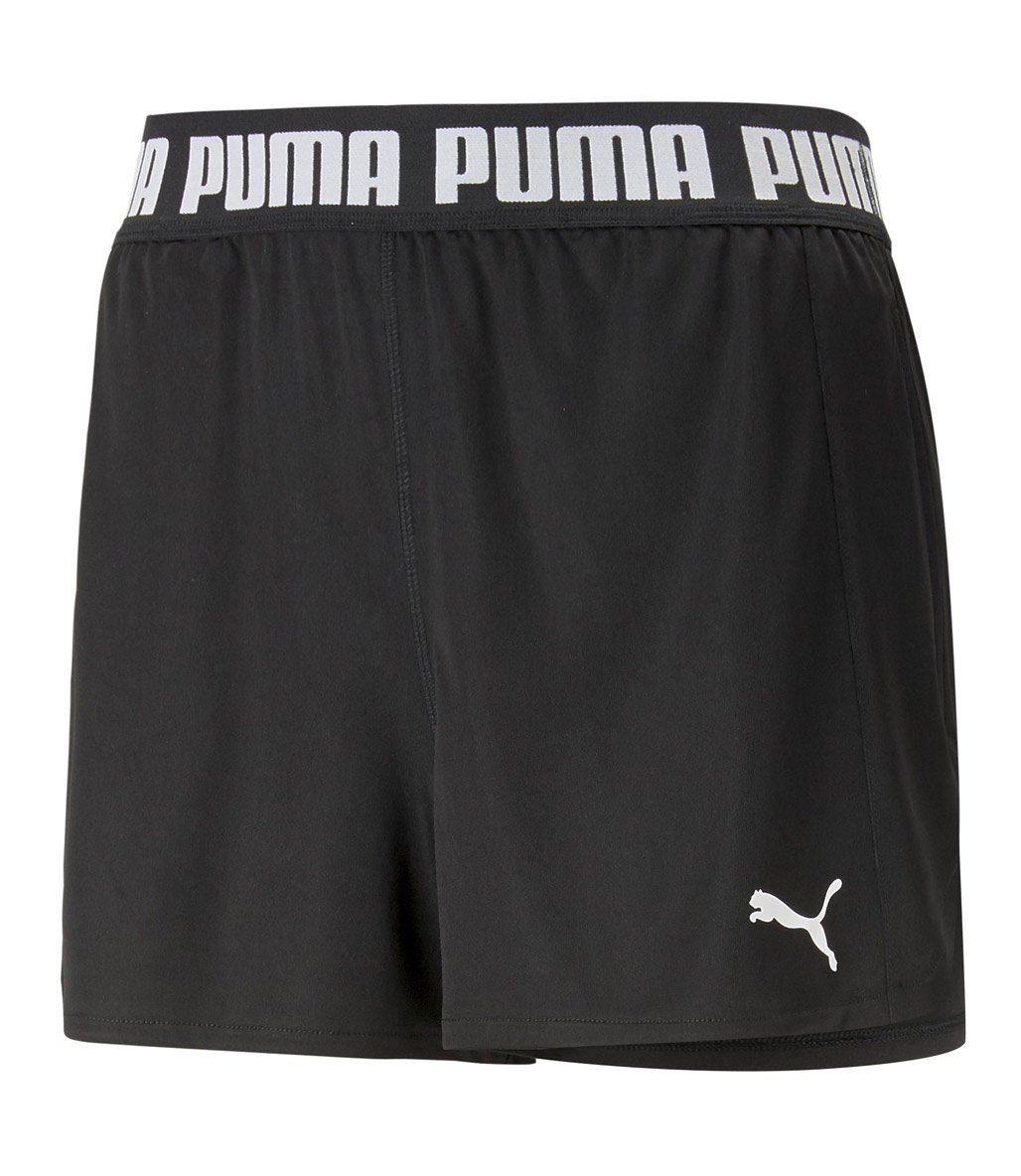 Puma Train All Day Knit Kadın Şort Siyah