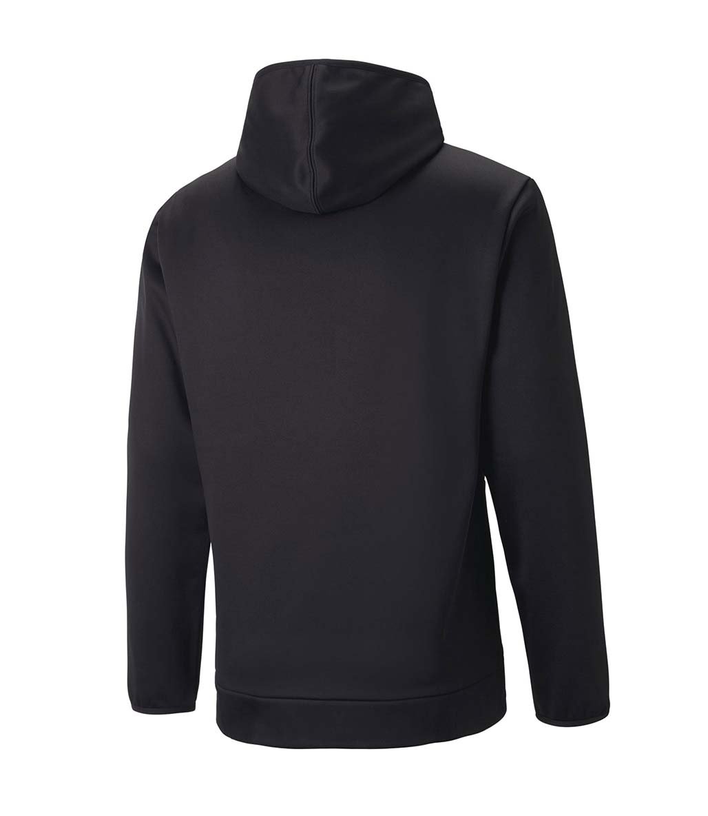 Puma Train All Day PWRFleece Fermuarlı Kapüşonlu Sweatshirt Siyah
