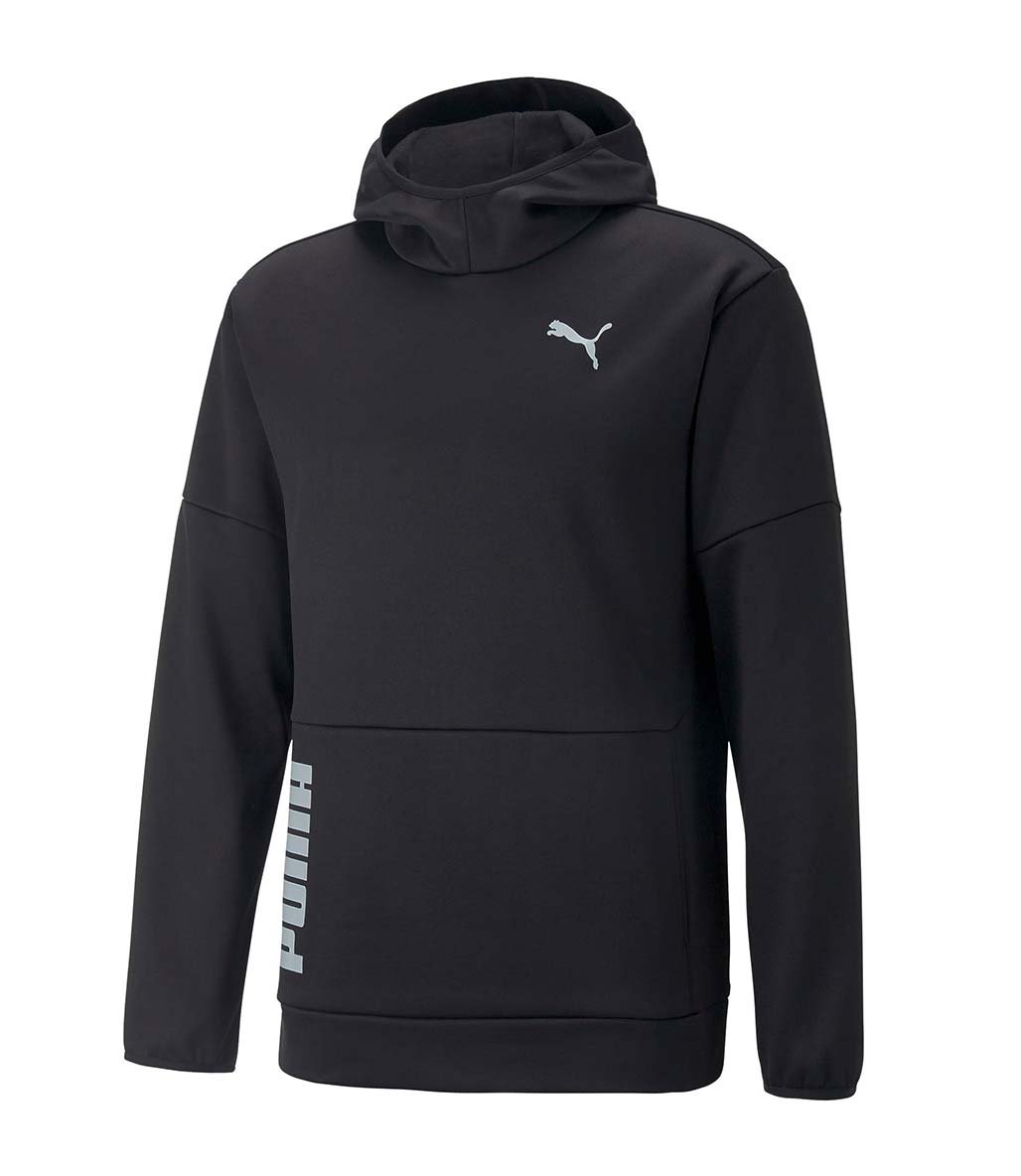 Puma Train All Day PWRFleece Kapüşonlu Sweatshirt Siyah
