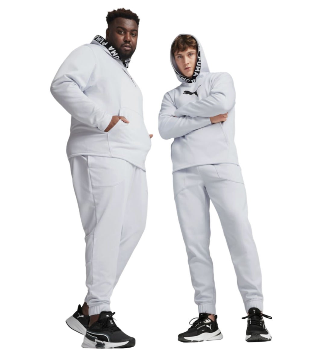 Puma Train Pwr Fleece Hoodie Kapüşonlu Sweatshirt Beyaz