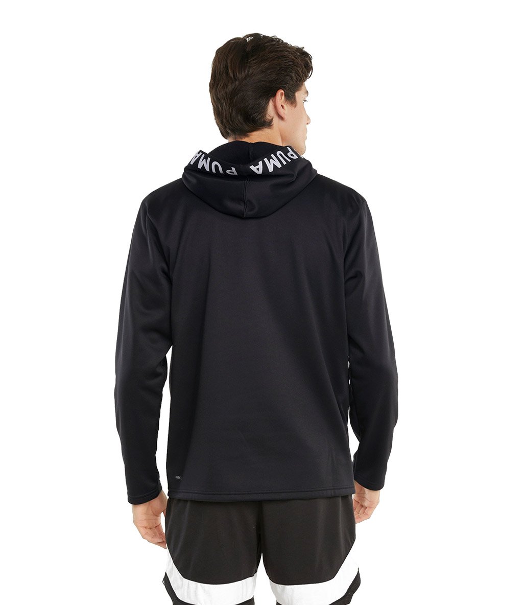 Puma Train Pwr Fleece Hoodie Kapüşonlu Sweatshirt Siyah