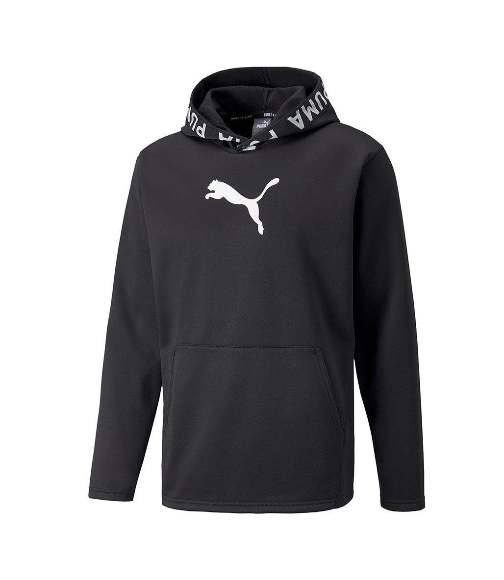Puma Train Pwr Fleece Hoodie Kapüşonlu Sweatshirt Siyah
