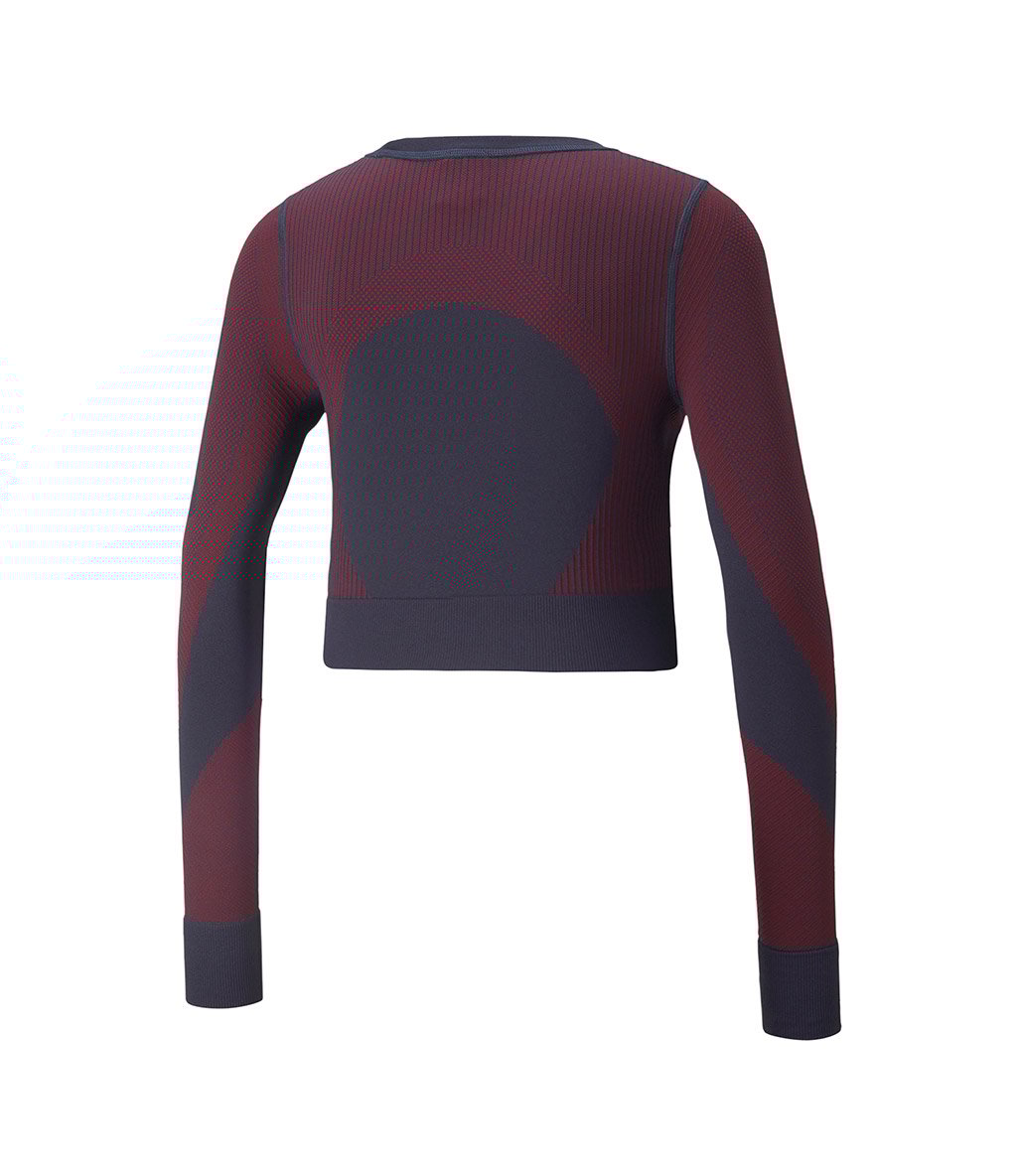 Puma Train Seamless Fitted Long Sleeve Uzun Kollu T-Shirt Mavi