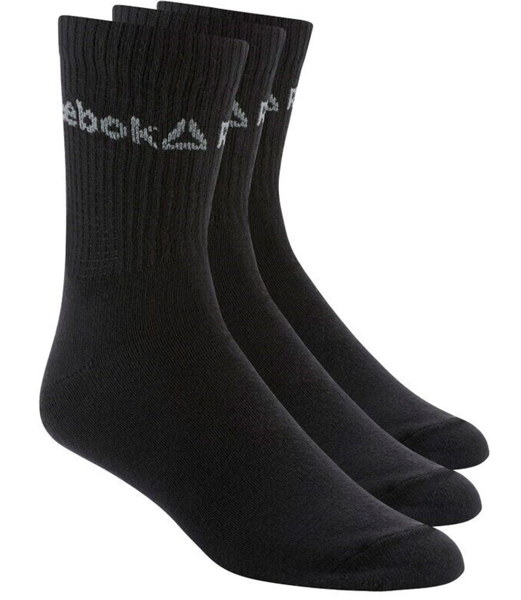 Reebok Active Core Crew Çorap 3'lü Paket Siyah