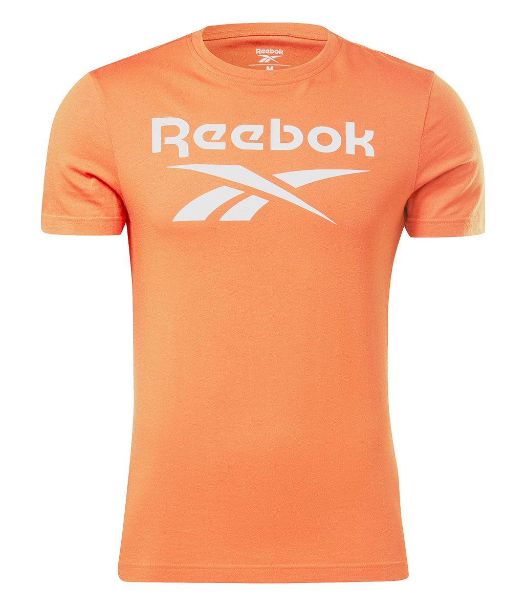 Reebok Big Logo Kısa Kollu T-Shirt Turuncu