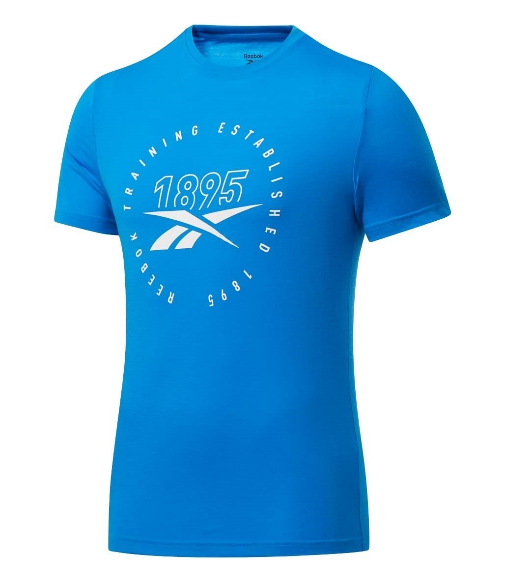 Reebok Graphic Series Speedwick T-Shirt Mavi
