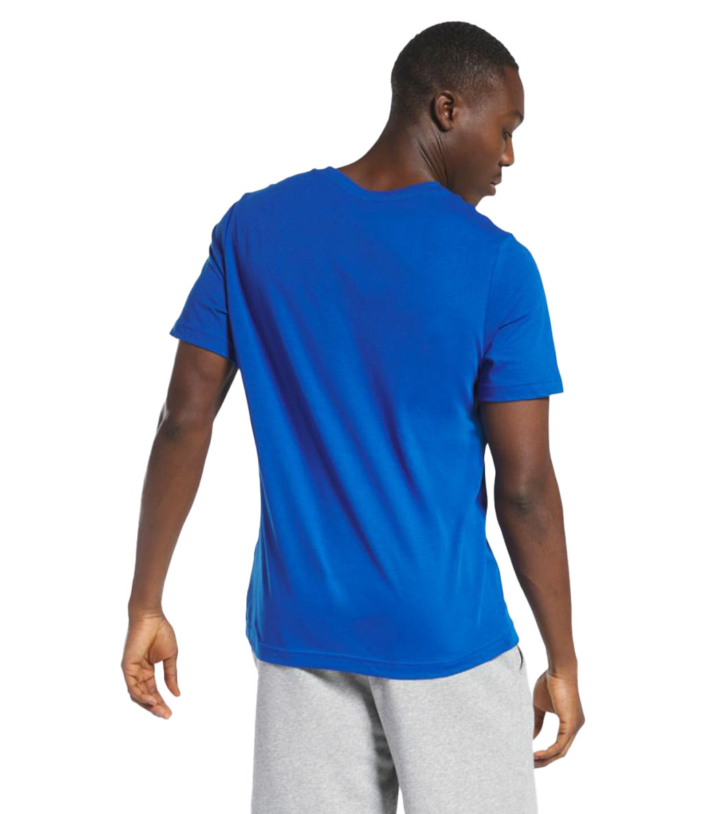 Reebok Graphic Series Track Vector Kısa Kollu T-Shirt Mavi