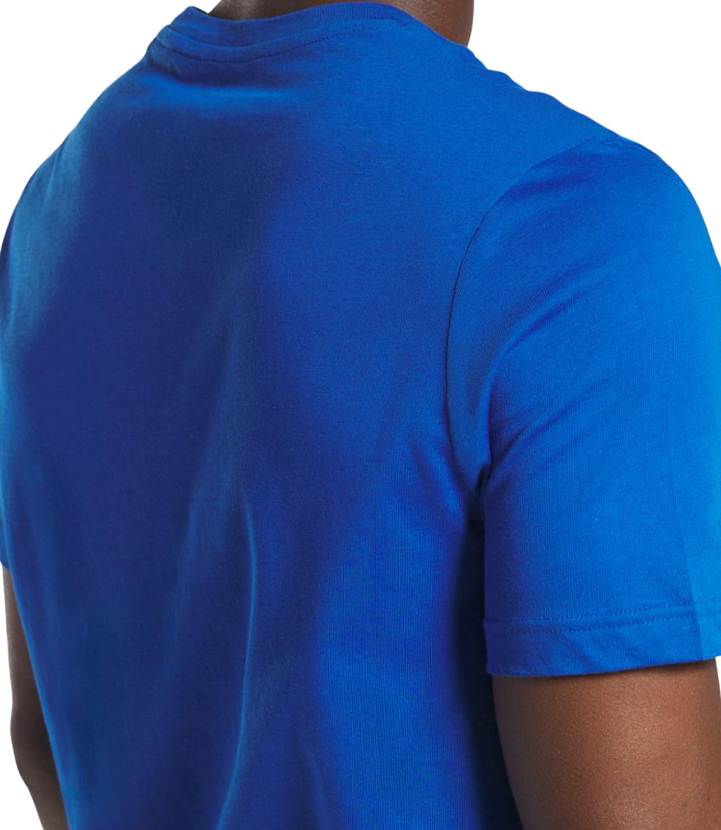 Reebok Graphic Series Track Vector Kısa Kollu T-Shirt Mavi