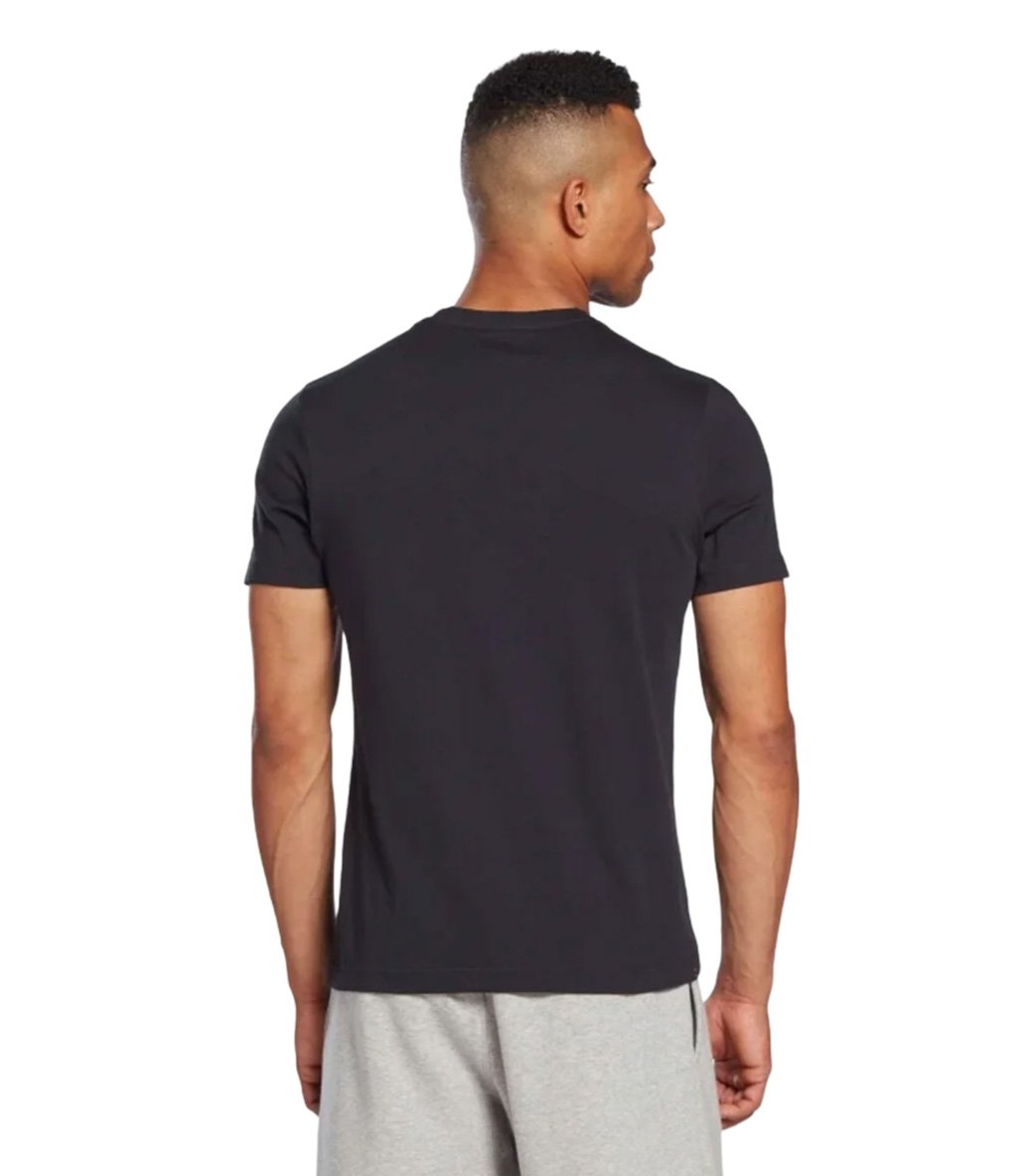 Reebok ID Camo Kısa Kollu T-Shirt Siyah Kamuflaj