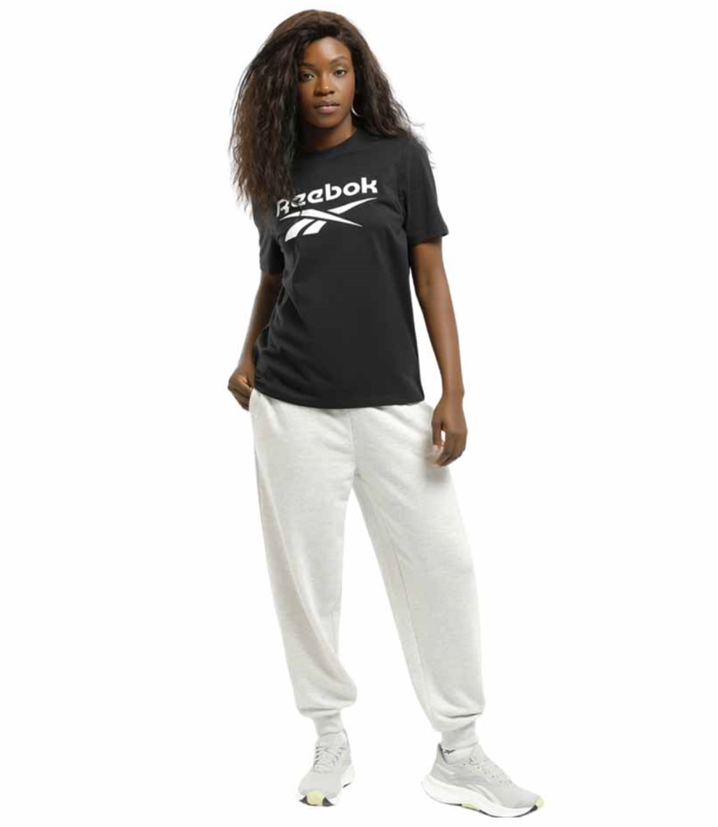 Reebok ID Kadın Kısa Kollu T-Shirt Siyah