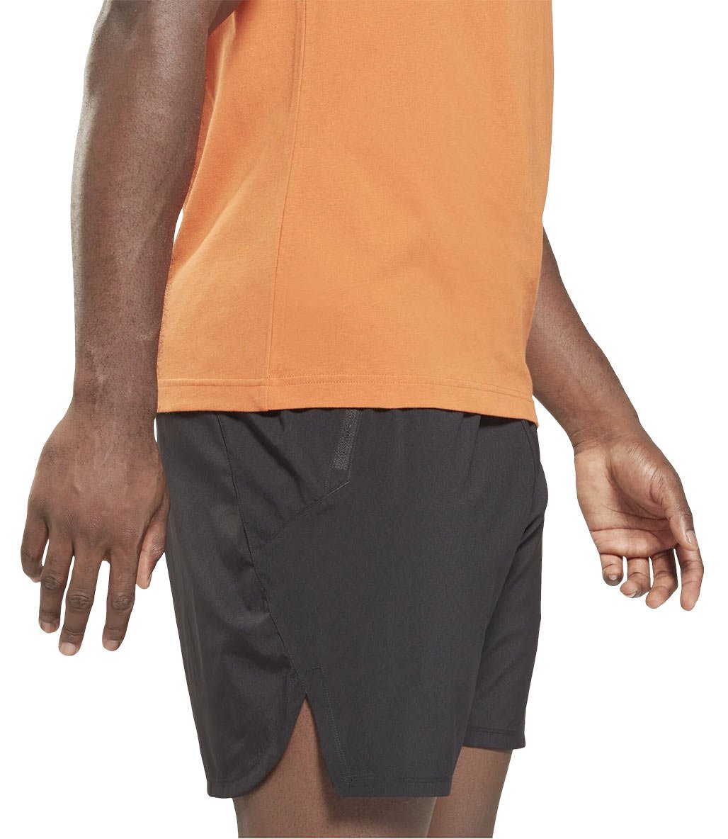 Reebok Identity Big Stacked Logo Kısa Kollu T-Shirt Turuncu