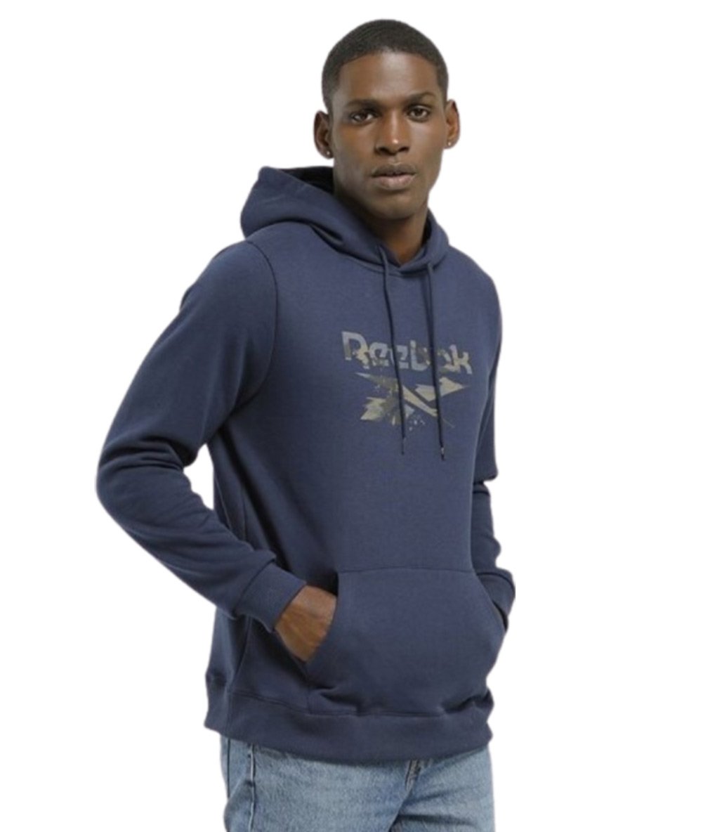 Reebok Identity Modern Kapu onlu Sweatshirt Lacivert Fitmoda