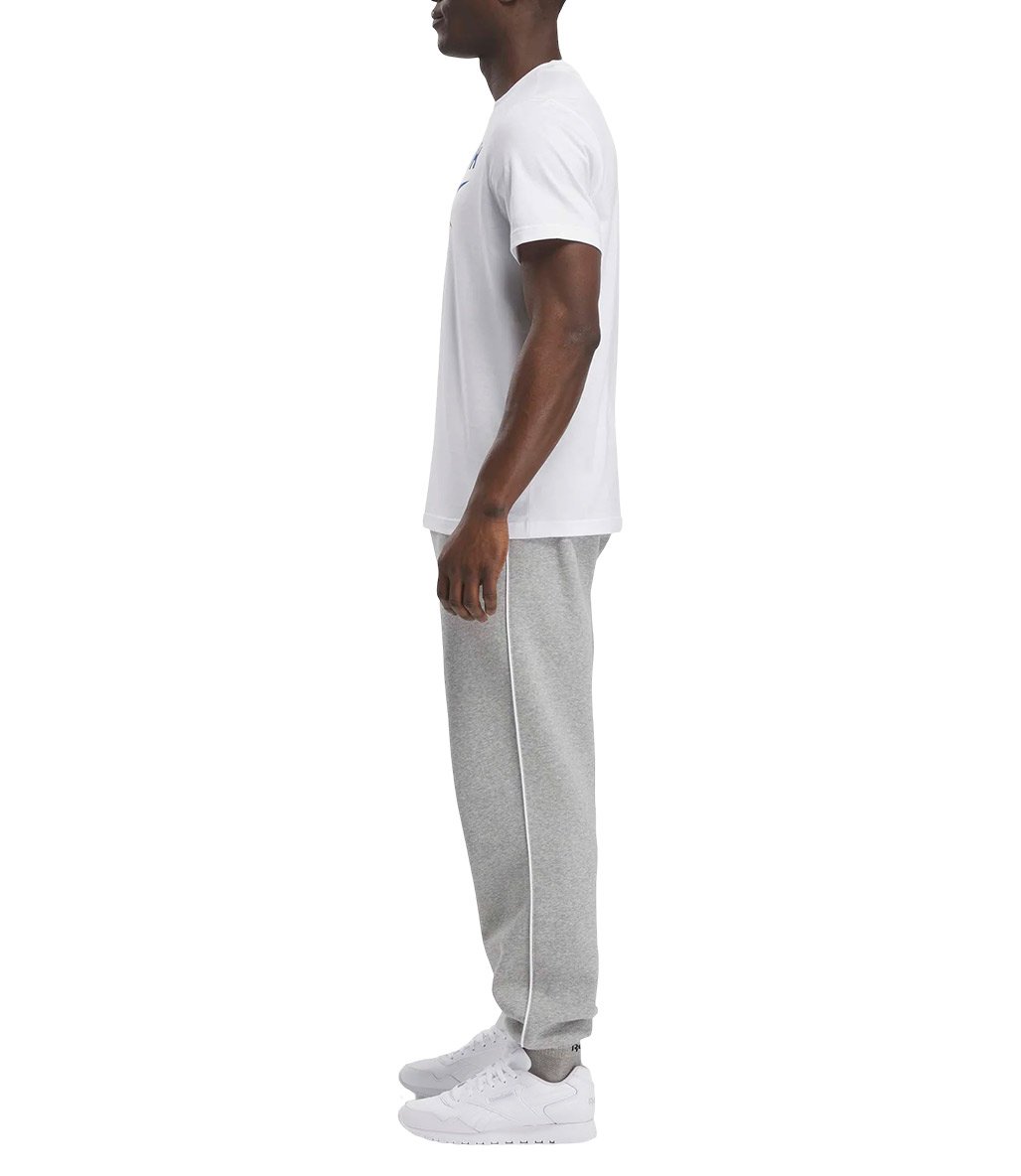 Reebok Identity Stacked Kısa Kollu T-Shirt Beyaz