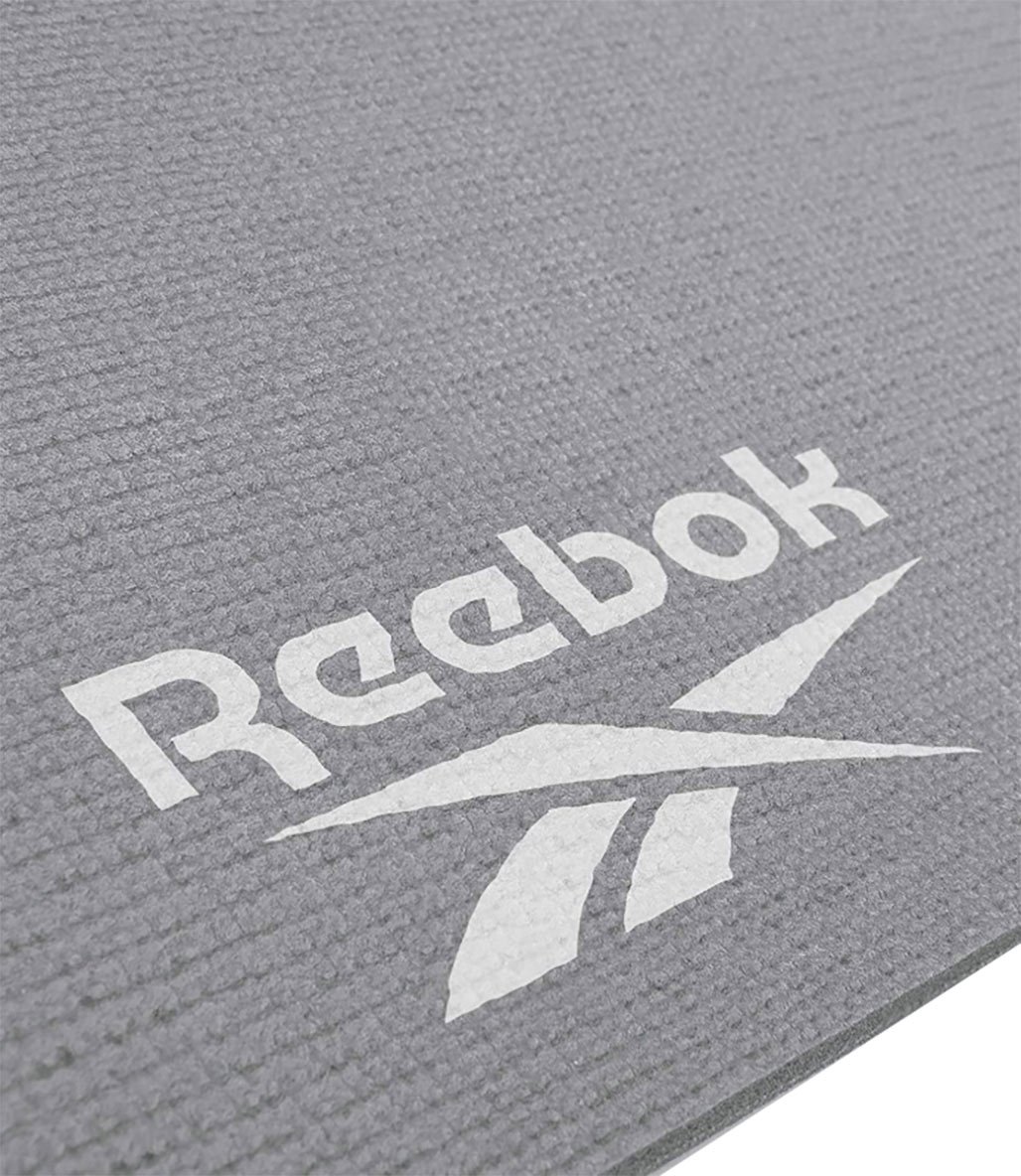 Reebok Çift Taraflı Yoga & Pilates Minderi 4 Mm Gri