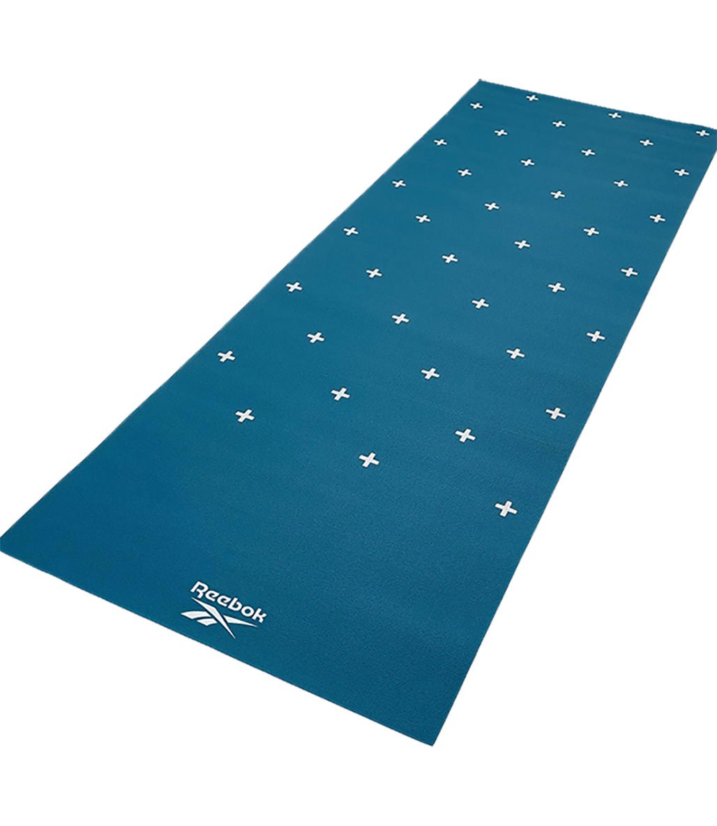 Reebok Çift Taraflı Yoga & Pilates Minderi 4 Mm Mavi