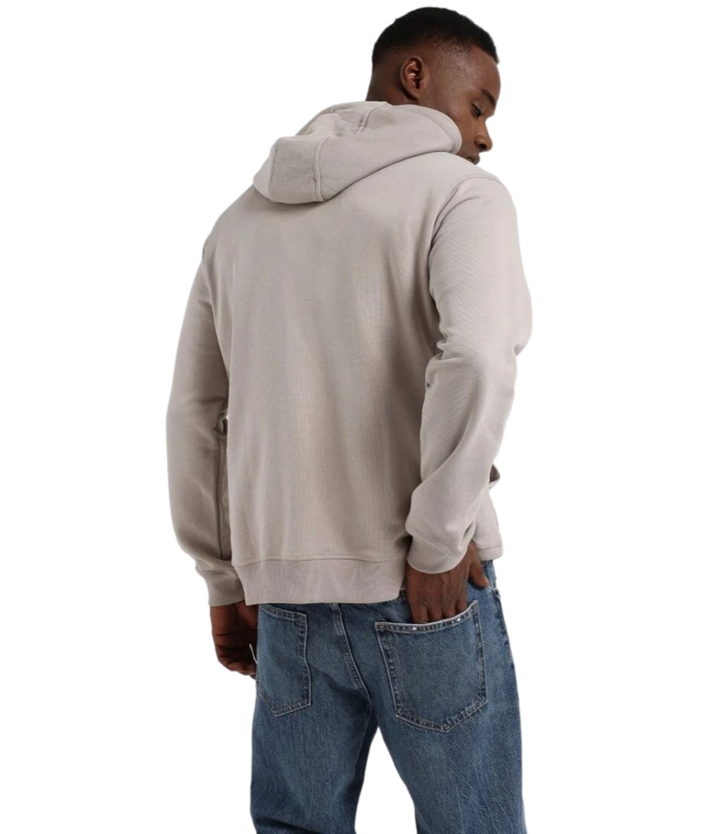 Reebok Morris Kapüşonlu Fermuarlı Sweatshirt Gri